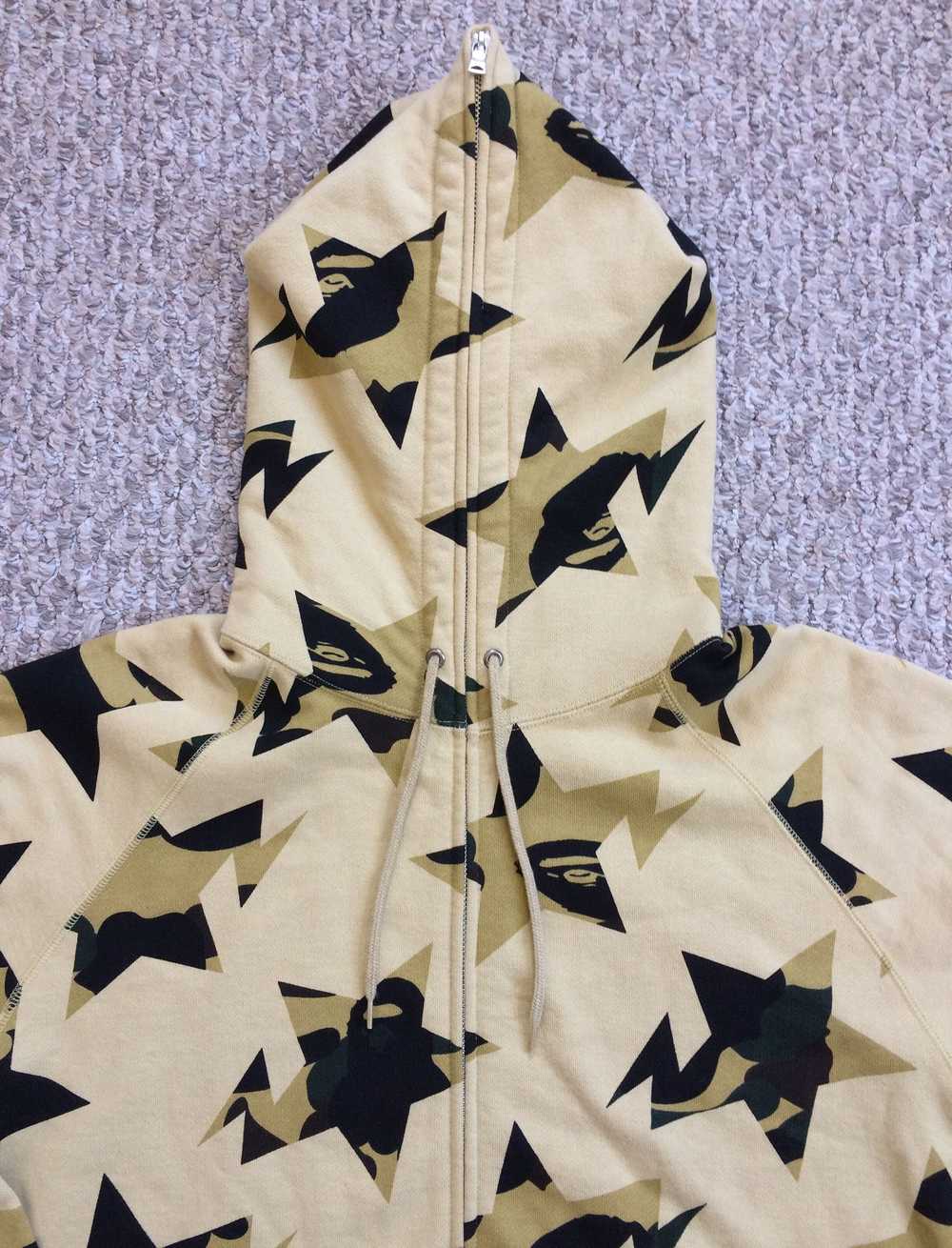 Bape OG Bapesta Stars Full Zip Hoodie - image 2