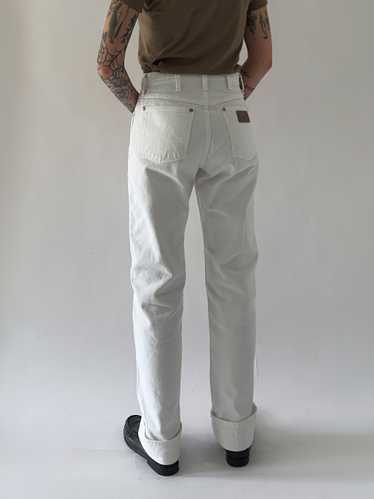 1990s White Wranglers 28 Waist