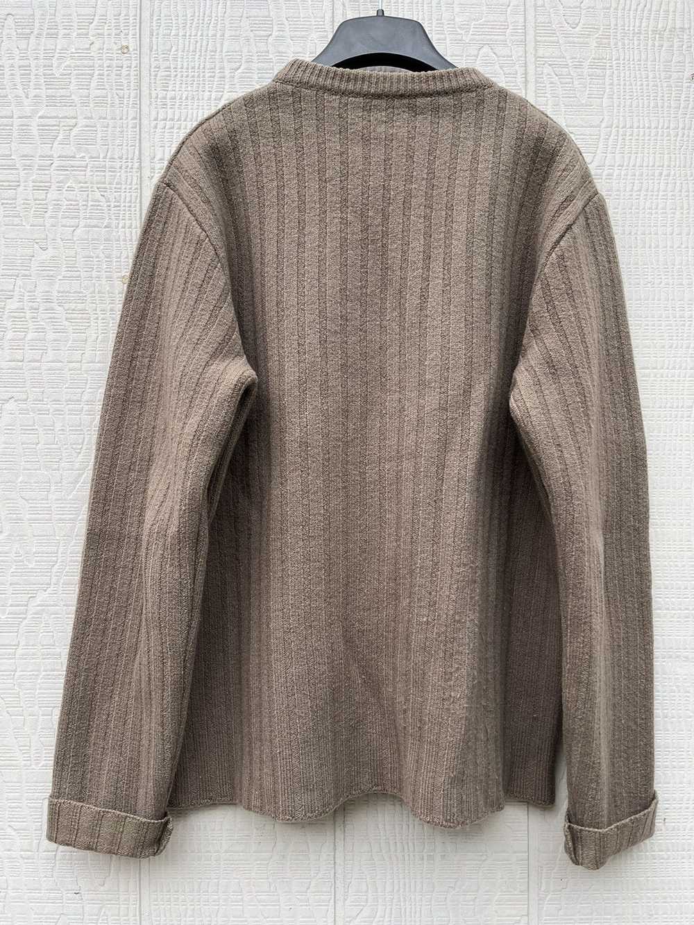 Maison Margiela Miss Deanna Heavy Ribbed Knit Arc… - image 2