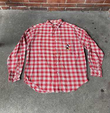 Disney Vintage 90s Disney Store Plaid Mickey Mous… - image 1