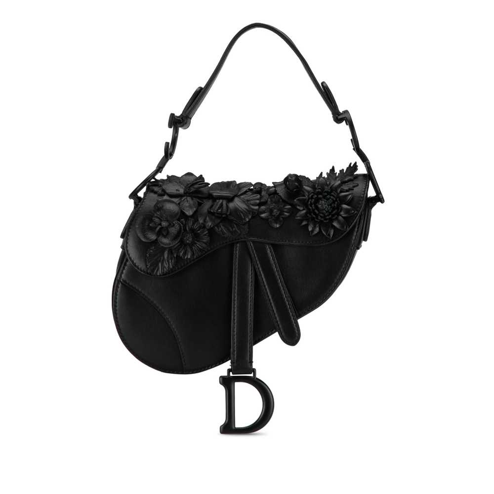 Product Details Dior Black Mini Floral Applique S… - image 1