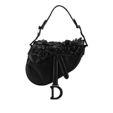 Product Details Dior Black Mini Floral Applique S… - image 1