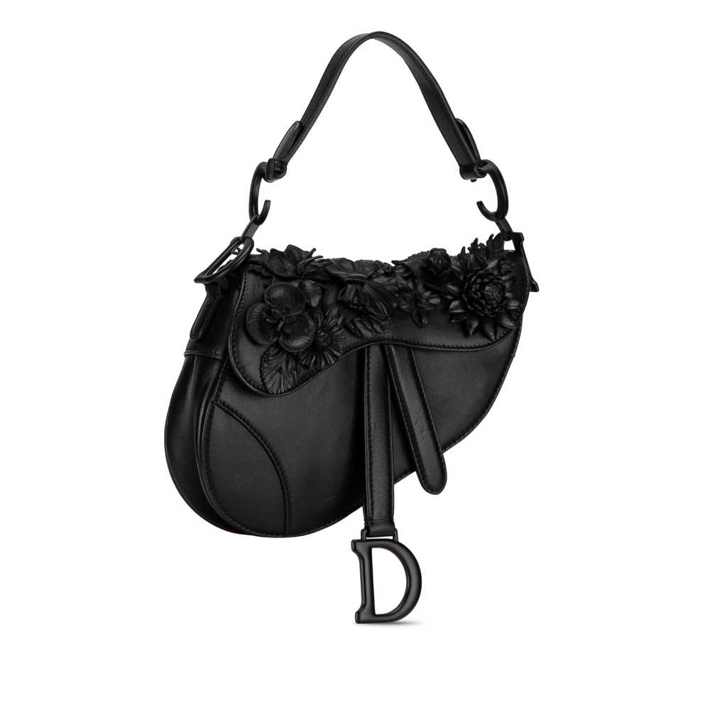 Product Details Dior Black Mini Floral Applique S… - image 2