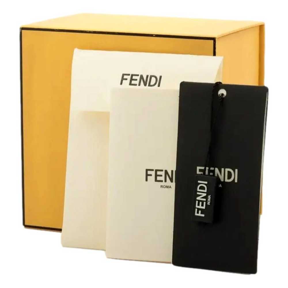 Fendi Ff leather bracelet - image 4