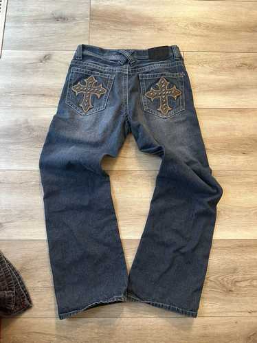 Affliction × Southpole Extreme couture jeans