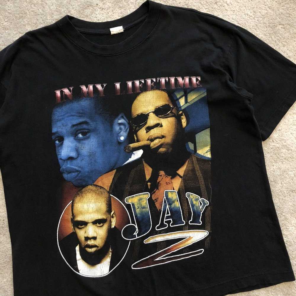 Band Tees × Rap Tees × Vintage 90s Jay Z Sunshine… - image 1