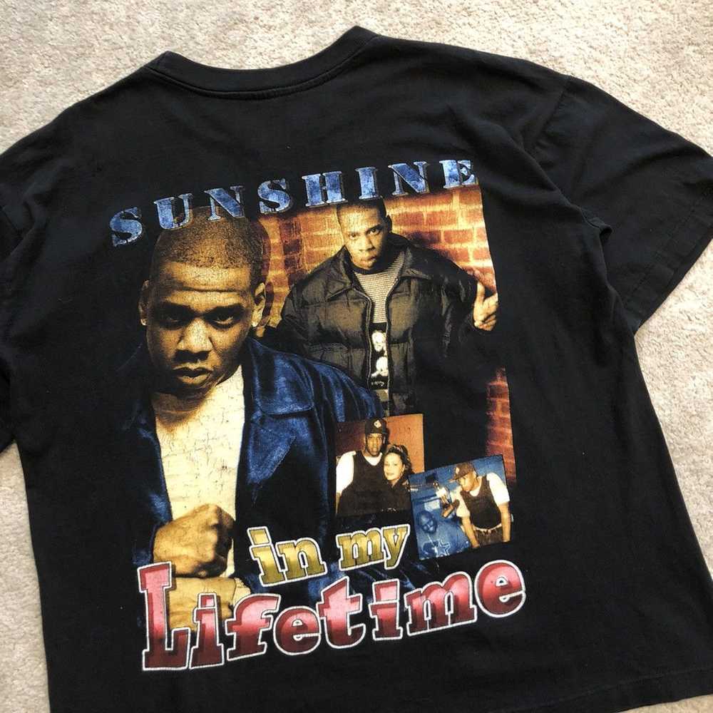 Band Tees × Rap Tees × Vintage 90s Jay Z Sunshine… - image 6