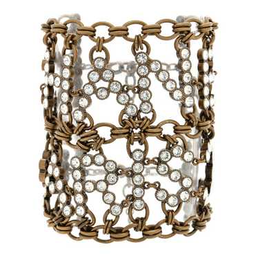 CHANEL Crystal City of Lights Letter Chain Bracele