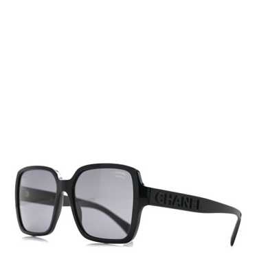 CHANEL Acetate Polarized Square Sunglasses 5408 B… - image 1