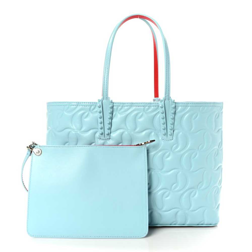 CHRISTIAN LOUBOUTIN Nappa Embossed East West Caba… - image 1