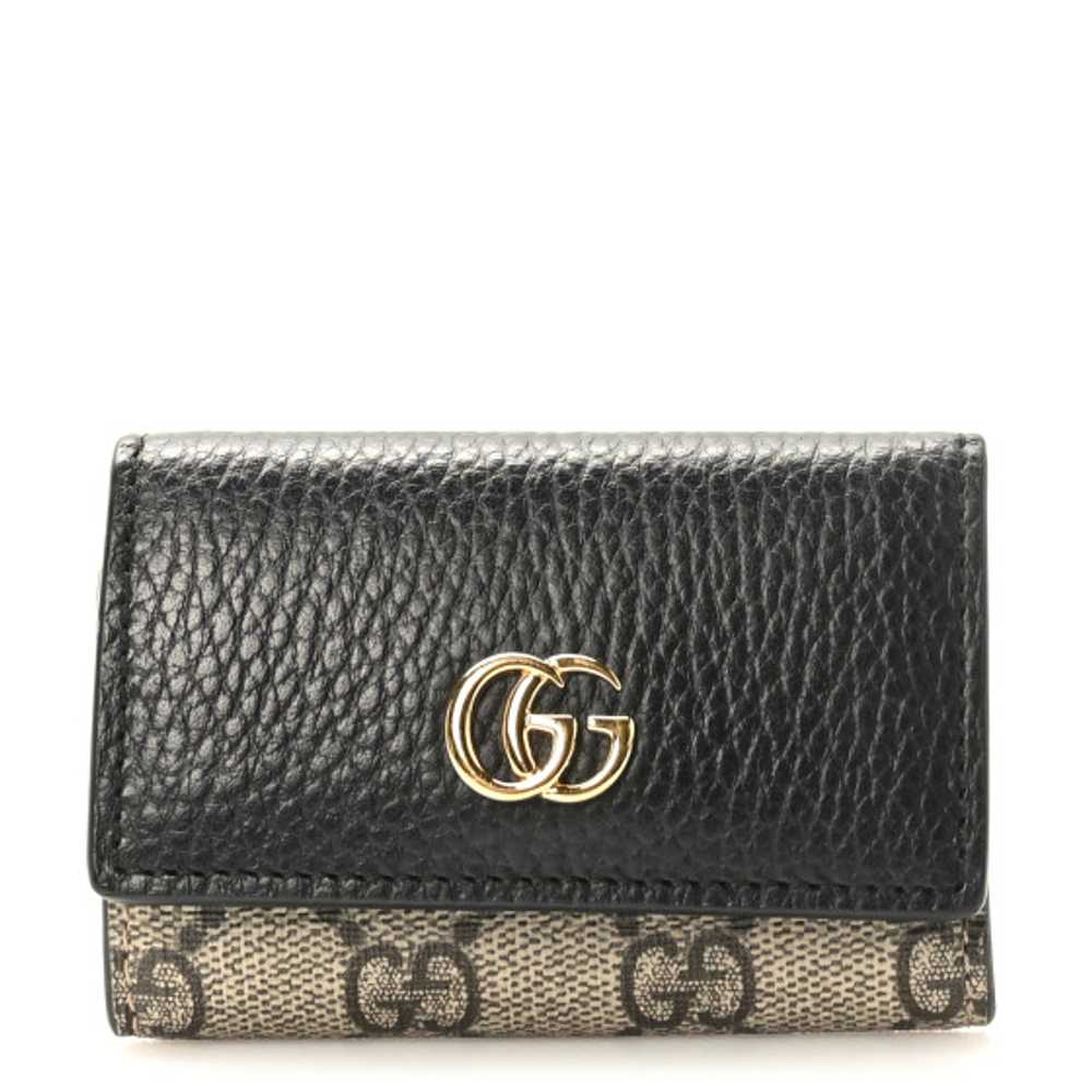 GUCCI Dollar Calfskin GG Supreme Monogram GG Marm… - image 1