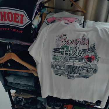 80s Tony Alamo Tシャツ M ビバリーヒルズ 白 ビンテージ - メルカリ