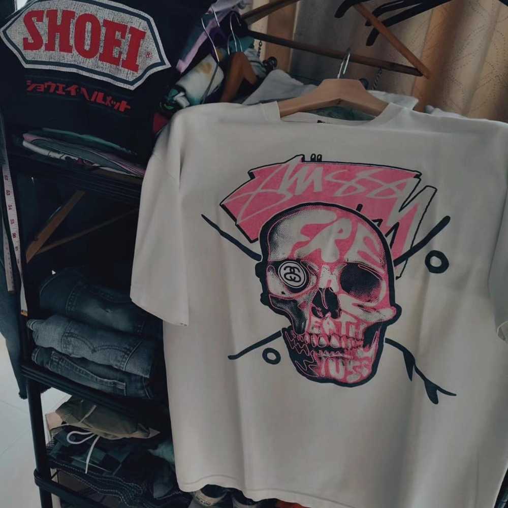 Stussy 💀 Fresh & Death Skull - image 7