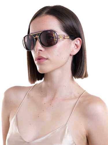 Cazal Caged Aviator Sunglasses