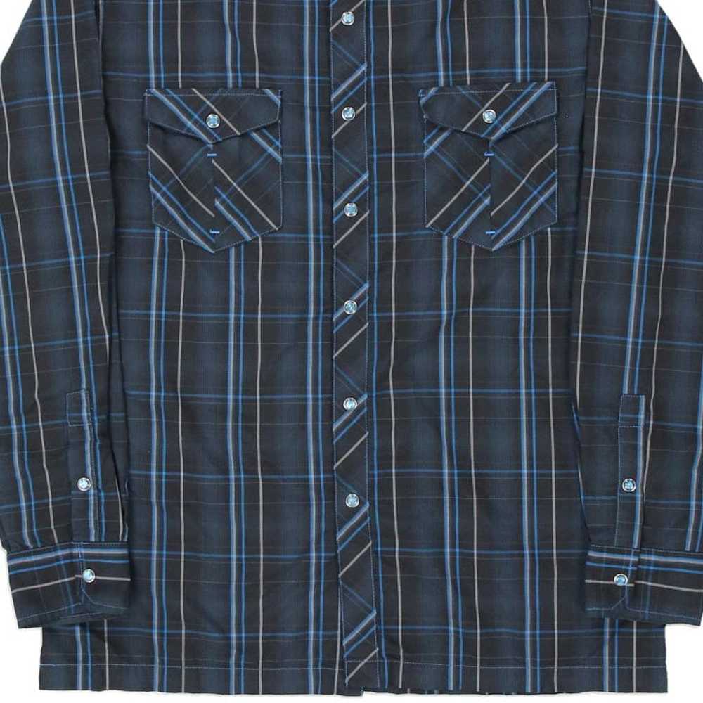 Kuhl Checked Shirt - Medium Navy Cotton - image 5