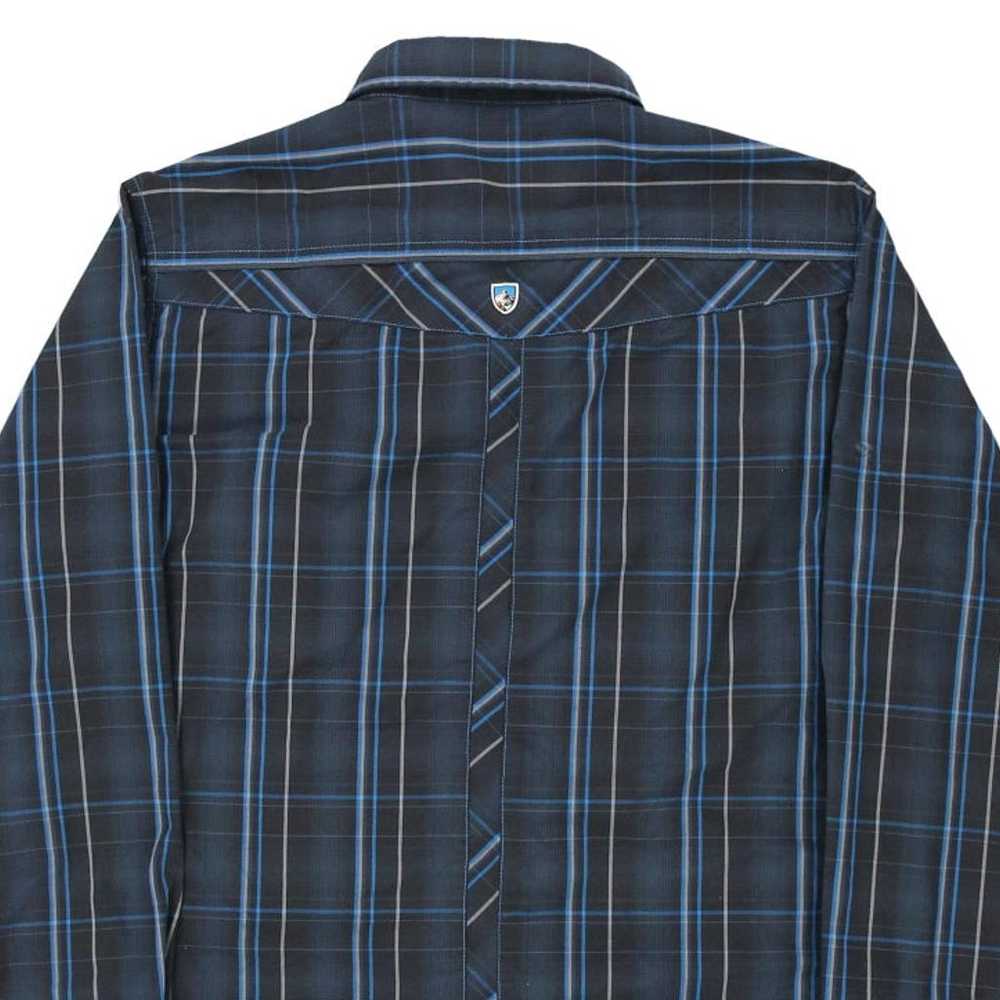 Kuhl Checked Shirt - Medium Navy Cotton - image 6