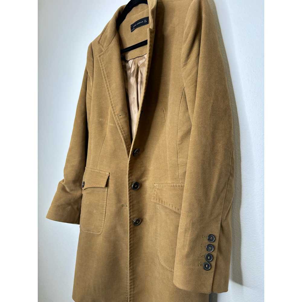 Zara Zara Tan Blazer / Coat - image 6