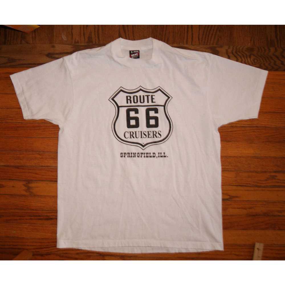 Fruit Of The Loom VTG ROUTE 66 CRUISERS Spfld IL … - image 3