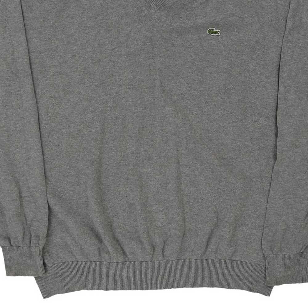 Lacoste Jumper - XL Grey Cotton - image 5