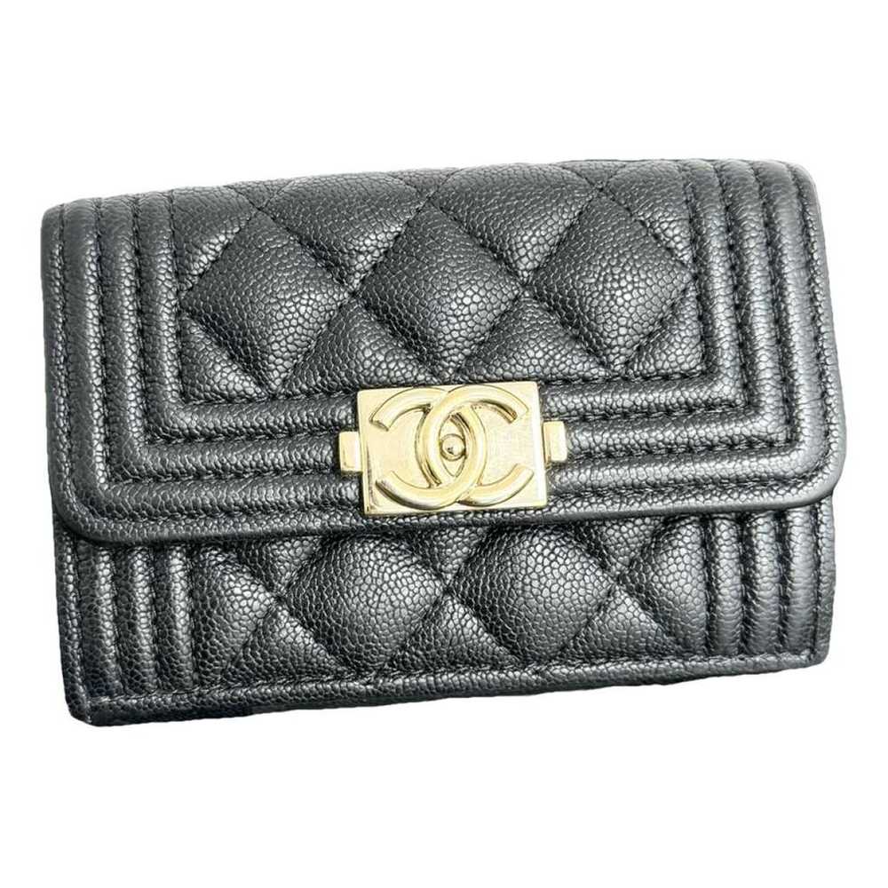 Chanel Boy leather wallet - image 1