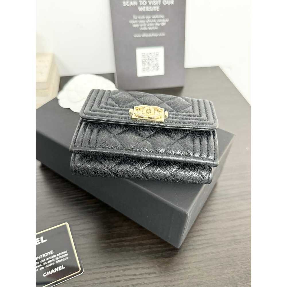 Chanel Boy leather wallet - image 6