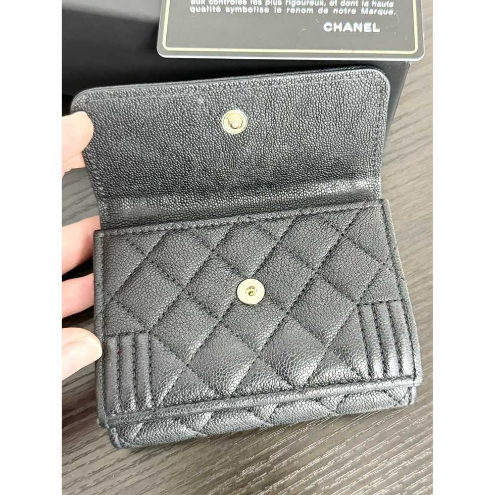 Chanel Boy leather wallet - image 8