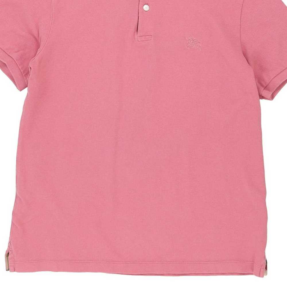 Burberry Brit Polo Shirt - Medium Pink Cotton - image 4