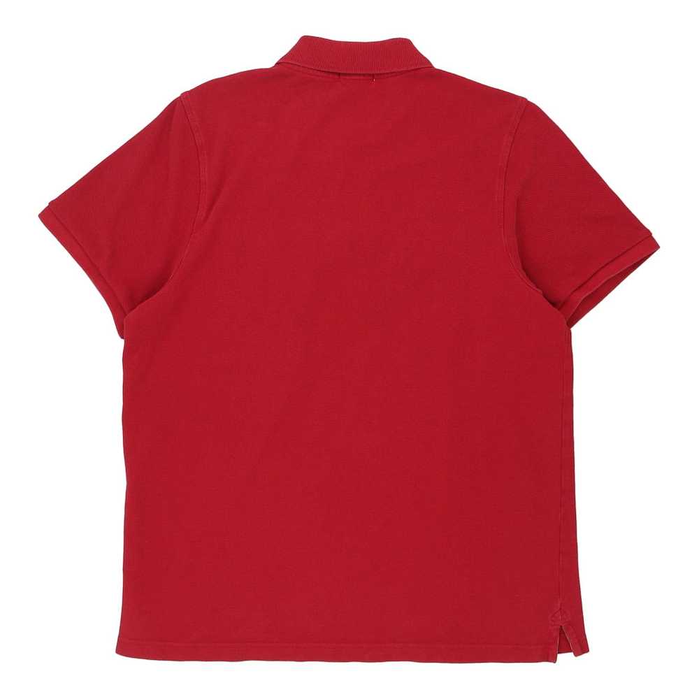 Burberry London Polo Shirt - Large Red Cotton - image 2