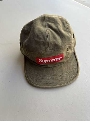 Supreme supreme washed canvas camp hat