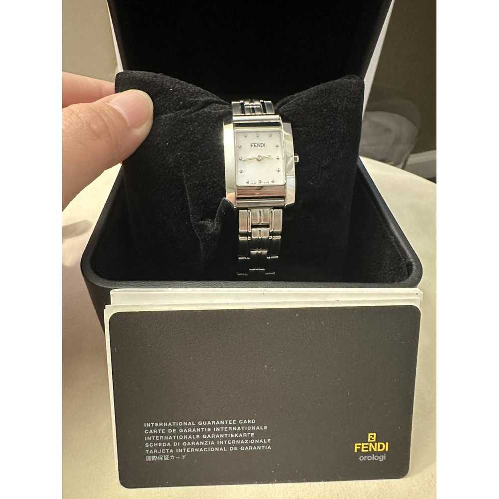 Fendi Silver watch - image 4