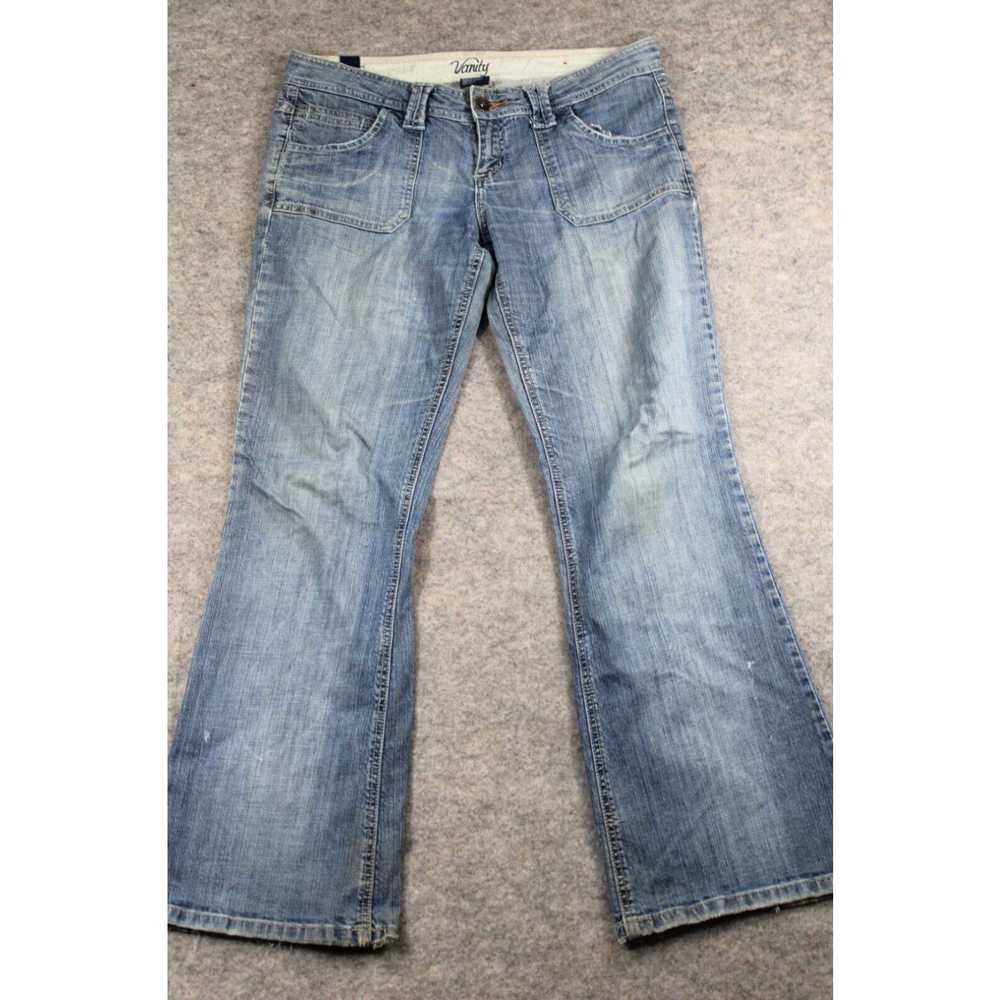 Vintage Vanity Jeans Women's Size 29 X 31 Flair Y… - image 1