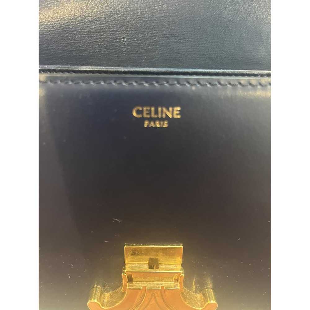 Celine Triomphe leather handbag - image 7