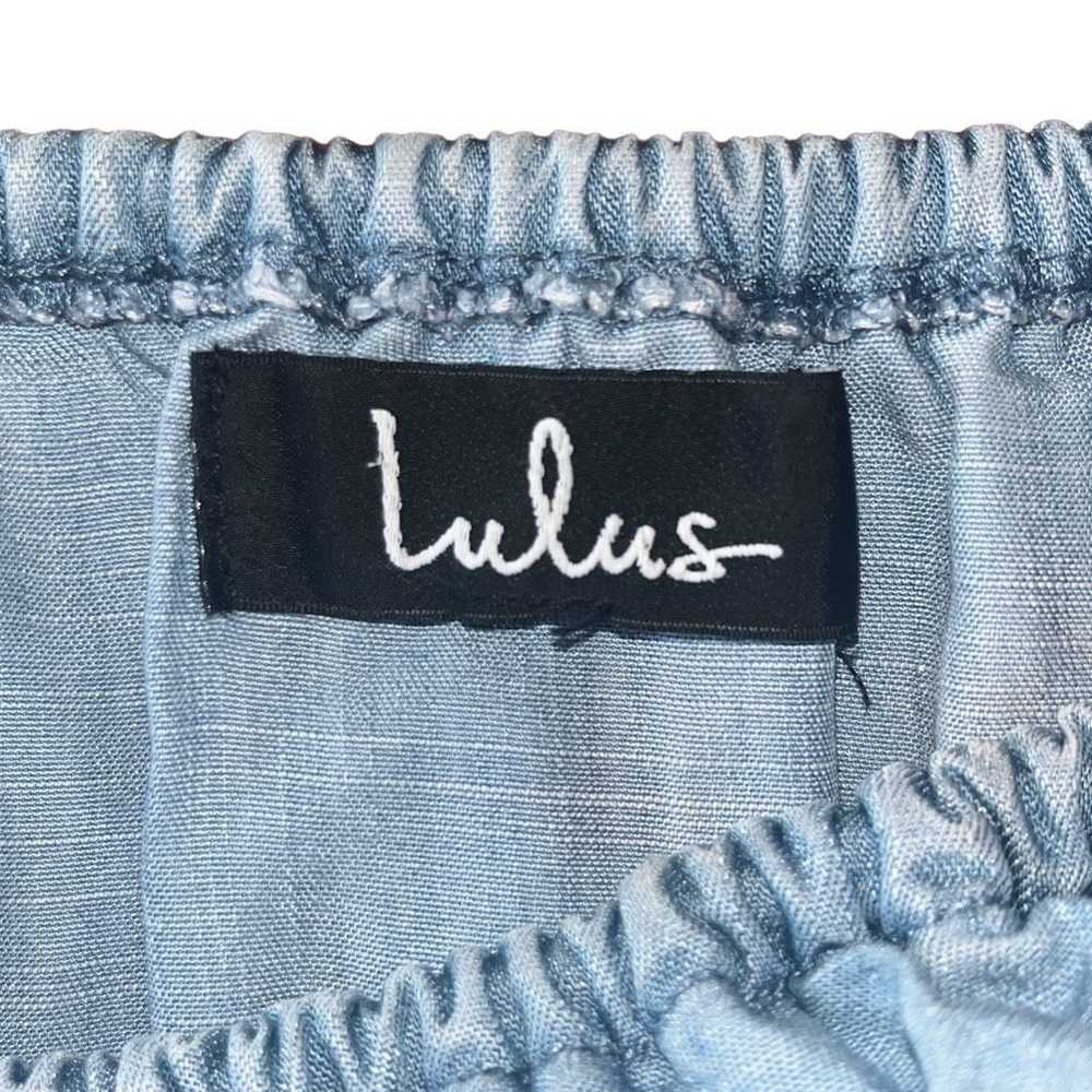 This Is Not New Lulus Women's Light Blue Chambray… - image 4