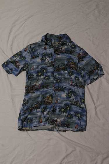 Batik Bay Batik Bay Tropical Vacation Button-Up Sh