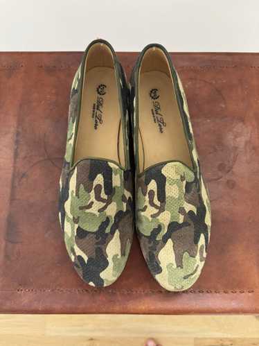 Del Toro Del Toro Camo Smoking Loafer