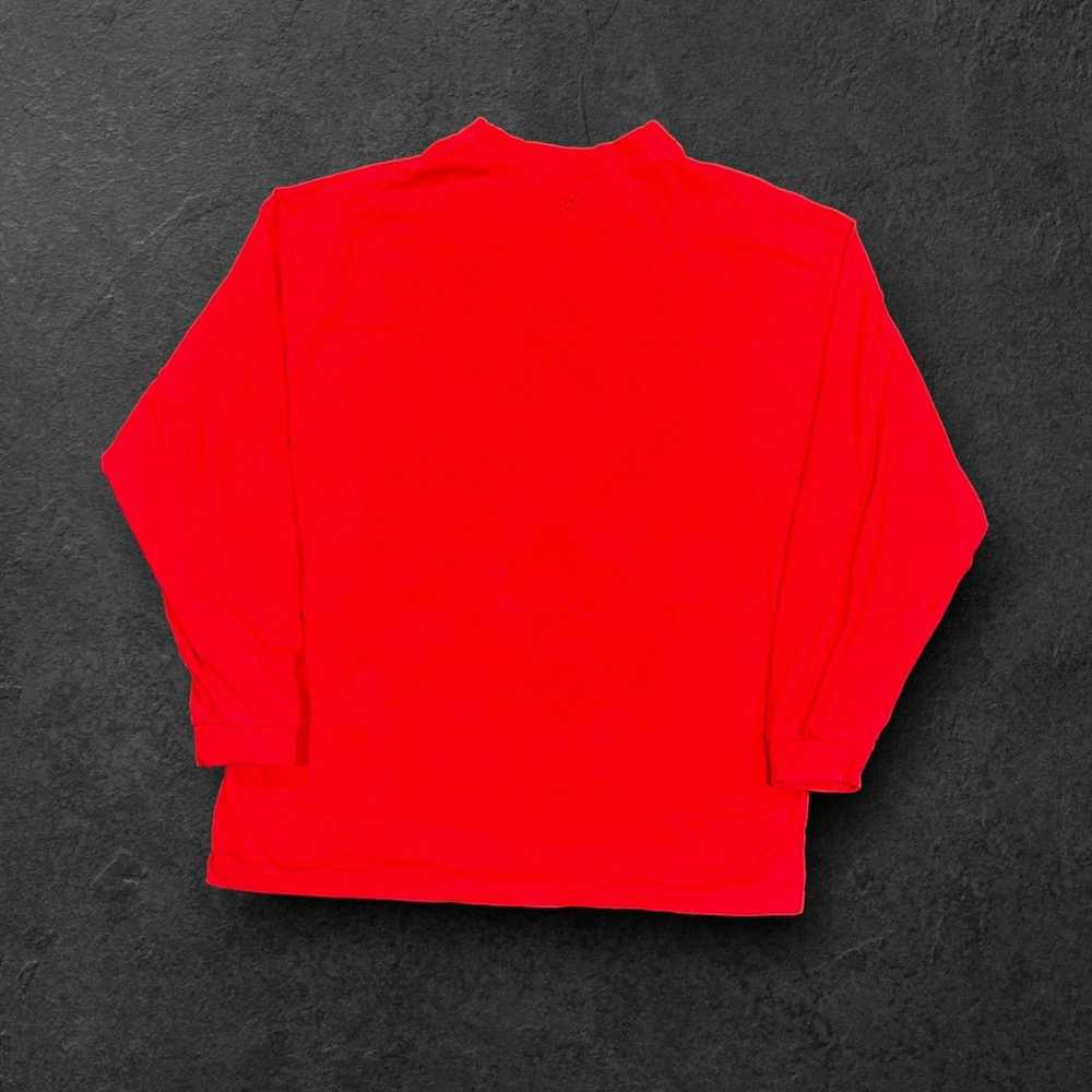 Rocawear Y2K Rocawear Logo Long Sleeve Red T-Shirt - image 3