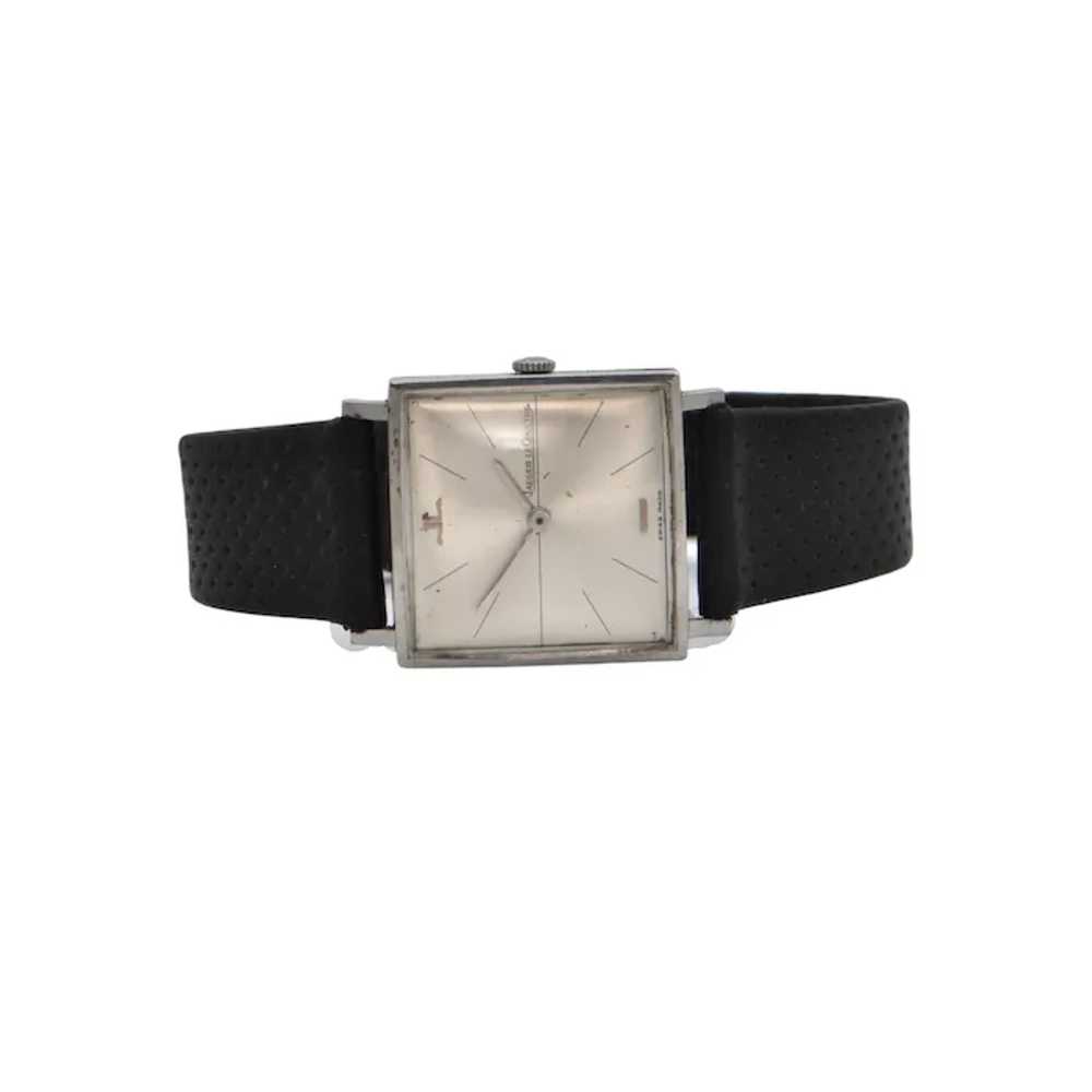 Mid-Century Jaeger LeCoultre Stainless Steel Manu… - image 2