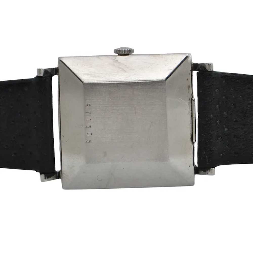 Mid-Century Jaeger LeCoultre Stainless Steel Manu… - image 8