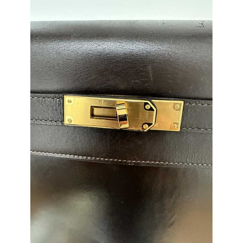 Hermès Kelly 32 leather handbag - image 2