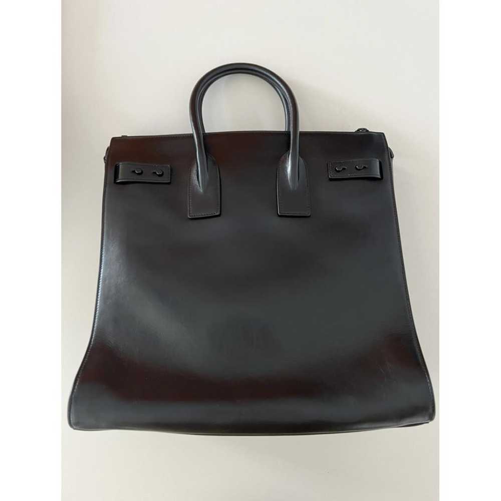 Saint Laurent Sac North/South Sac de jour leather… - image 2