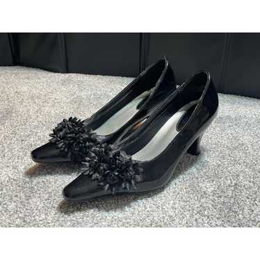 Other Silver Slipper Y2K Black Heels Womens 7 Flor