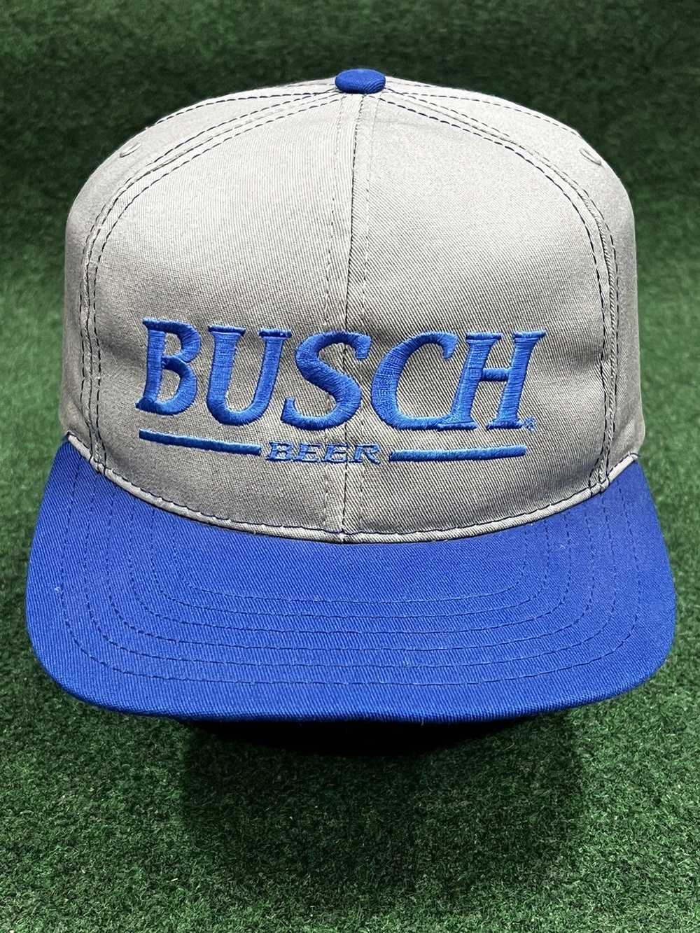 Rare × Snap Back × Vintage 90s Busch Beer Snapbac… - image 1