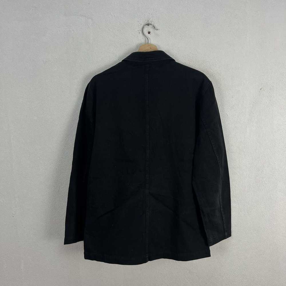 Japanese Brand VINTAGE HIKORY CHORE JACKET CHEST … - image 8