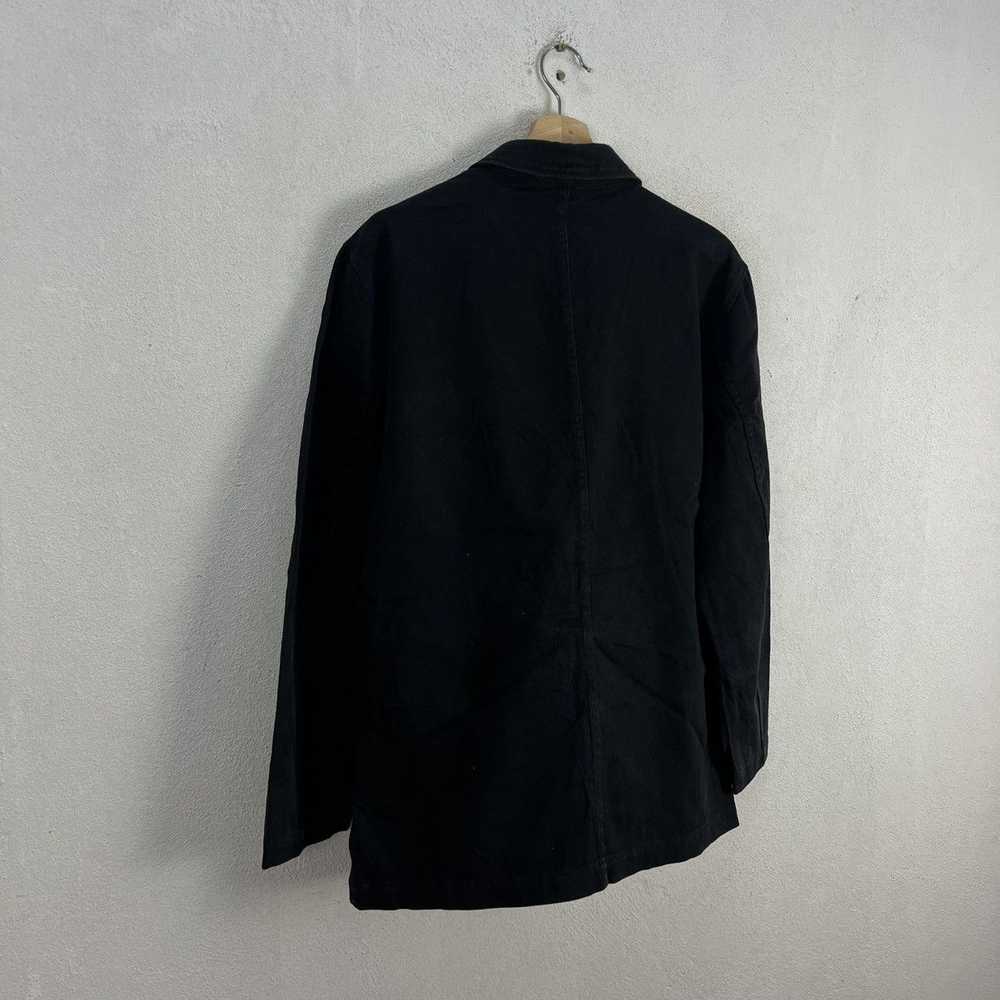 Japanese Brand VINTAGE HIKORY CHORE JACKET CHEST … - image 9