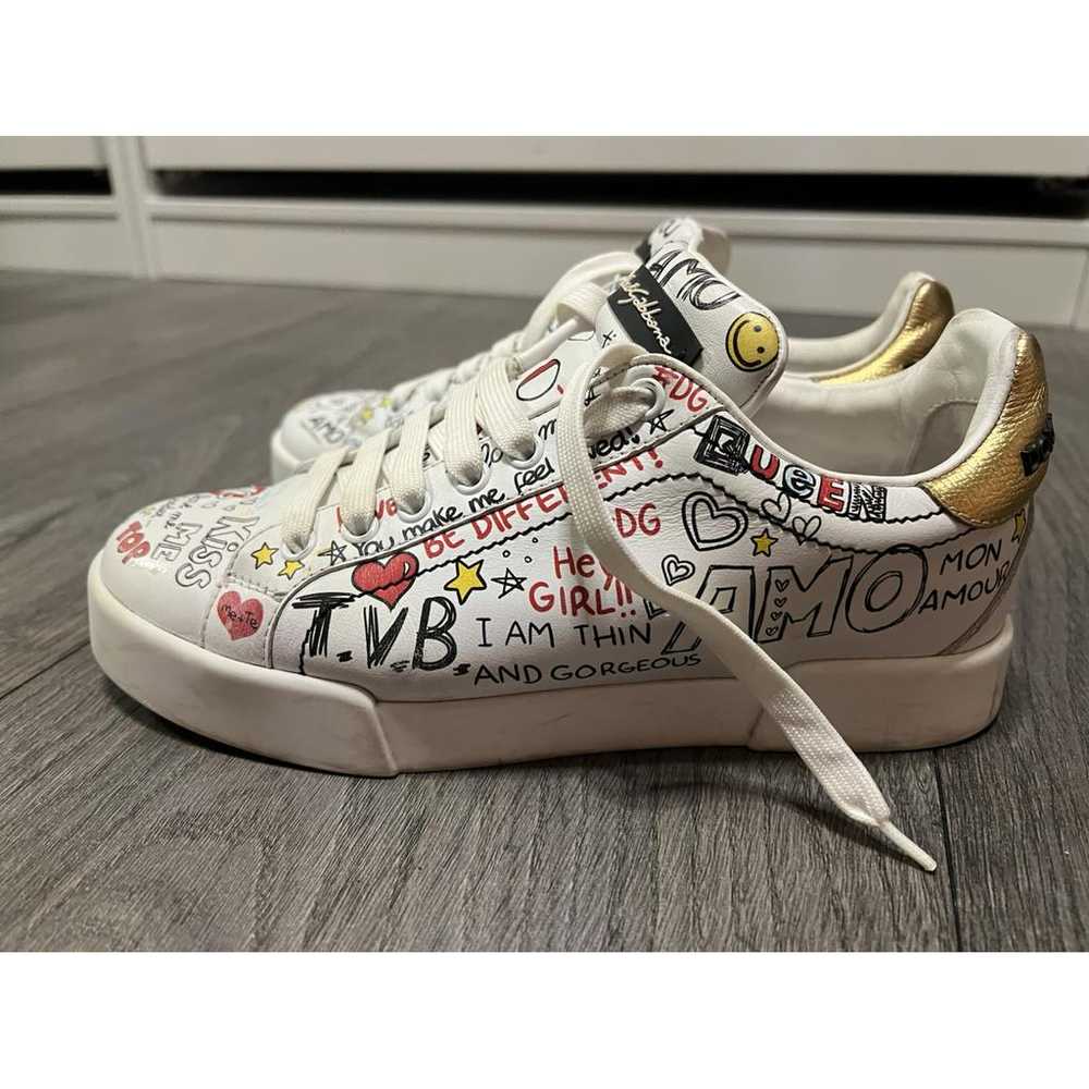 Dolce & Gabbana Leather trainers - image 3