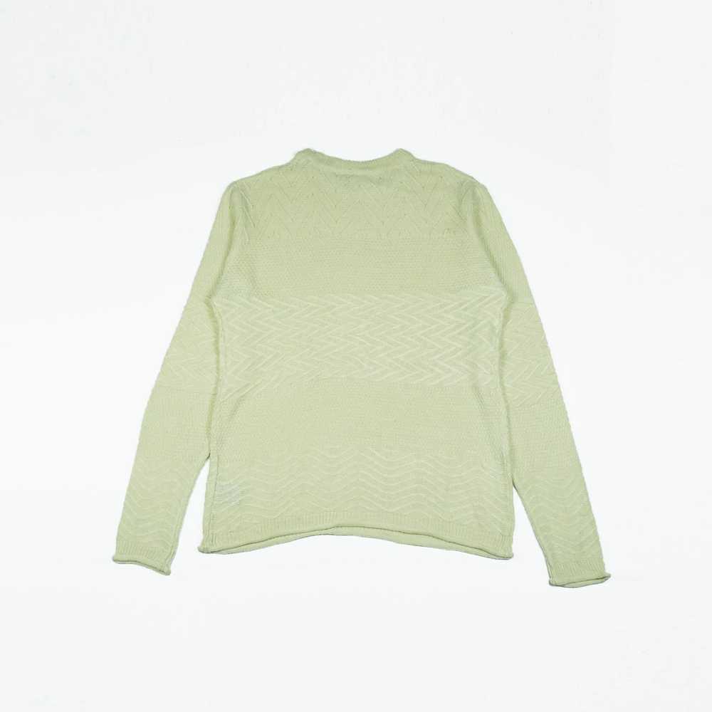 Coloured Cable Knit Sweater × Japanese Brand × Na… - image 3