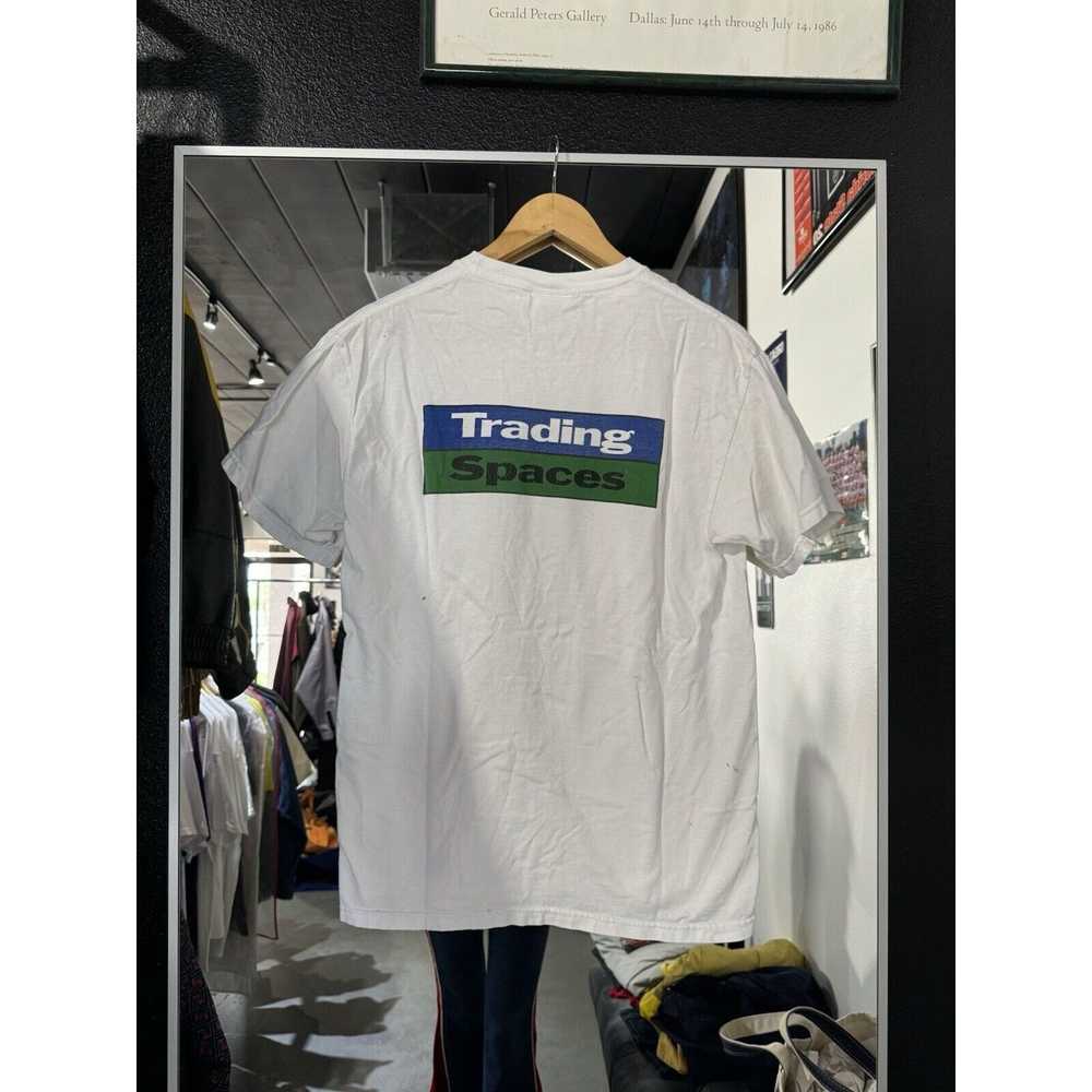 Hanes VTG 90s TLC Discovery Channel Trading Space… - image 1