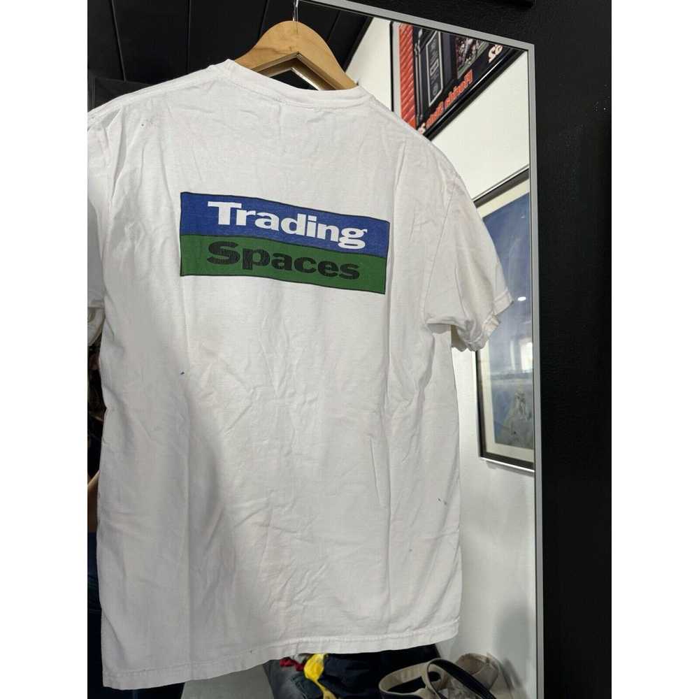 Hanes VTG 90s TLC Discovery Channel Trading Space… - image 2