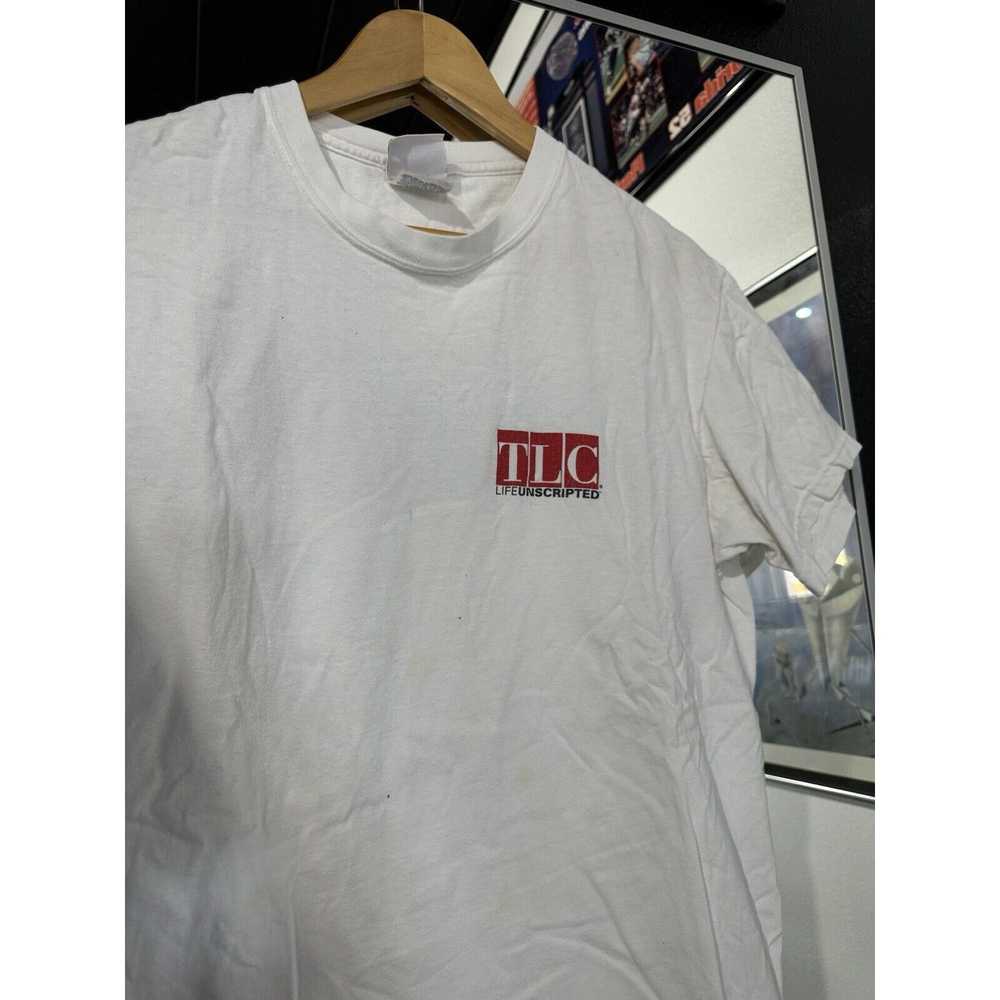 Hanes VTG 90s TLC Discovery Channel Trading Space… - image 4