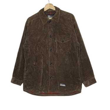 Flannel × Outdoor Life flannel jacket corduroy ni… - image 1